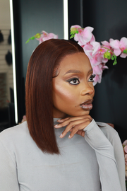 Peruvian Lace Front Wig - Straight - 4 - 10"
