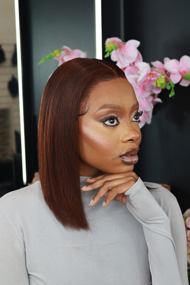 Peruvian Lace Front Wig - Straight - 4 - 10"