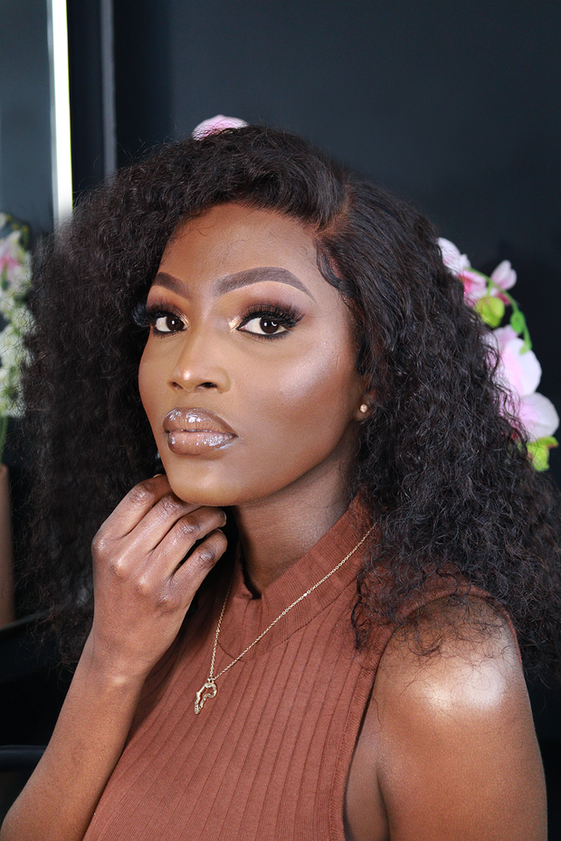 Brazilian Water Wave Lace Front Wig - 16"