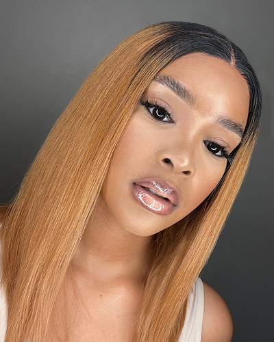 Brazilian T-part Wig Straight - 14" - T1B/30