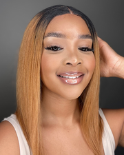Brazilian T-part Wig Straight - 14" - T1B/30