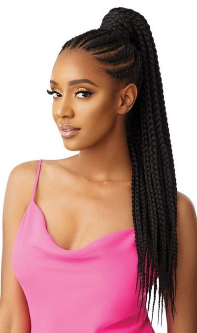 Outre Wrap Around Ponytail - Large Box Braid 28"
