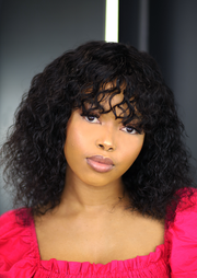 Brazilian 4x4 Straight 8" & Water Wave Fringe Combo