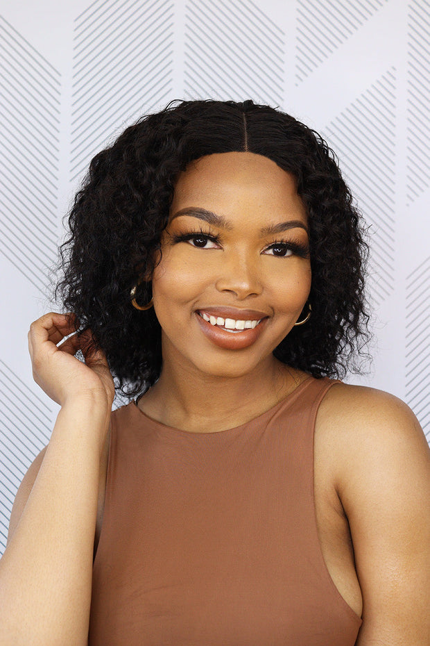 Brazilian Middle Part 8inch Combo